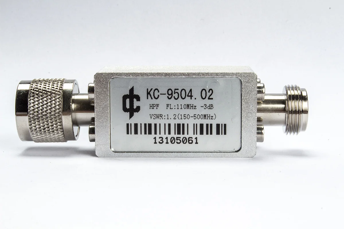 

Filter Preselector KC9504.02HPF Tuning Duplexer Option 110MHz