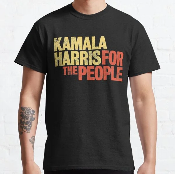

Kamala Harris for the People 2020 President Campaign Kamala Harris T-Shirt Tee short sleeve cotton t-shirt women and men