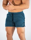 Мужские быстросохнущие облегающие летние спортивные Джоггеры для фитнеса и бодибилдинга, спортивная одежда, мужские повседневные пляжные короткие брюки