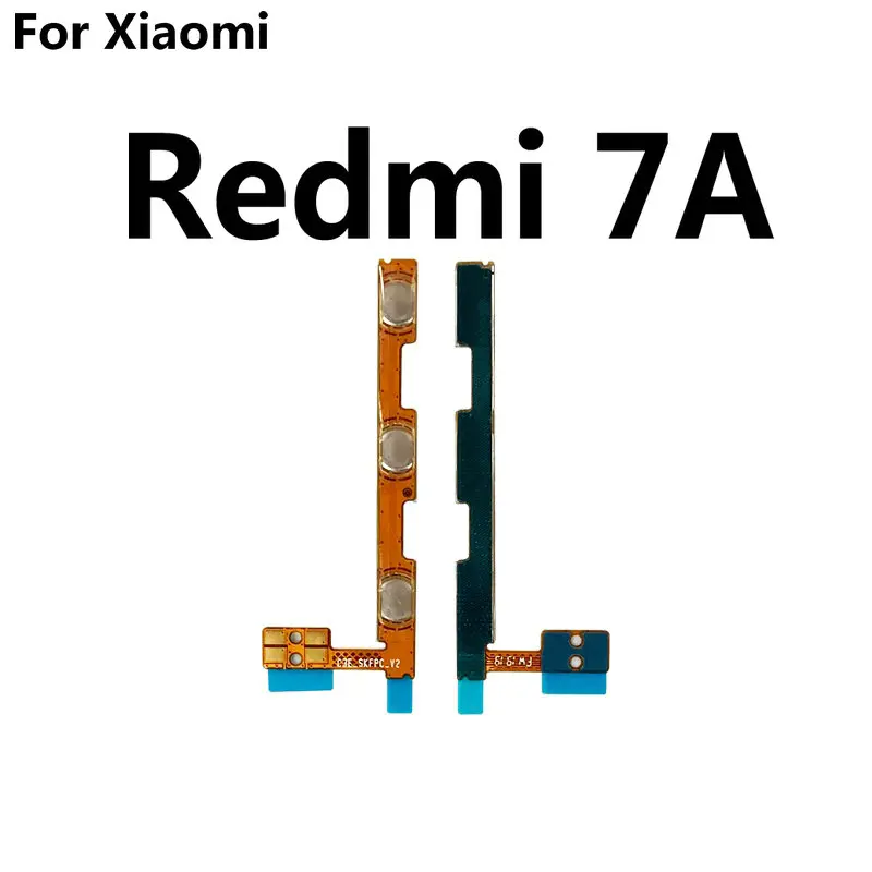 Гибкий кабель для Xiaomi Redmi 7 7A 8 8A 9 9A Note Pro кнопки вкл/выкл/уменьшения громкости |