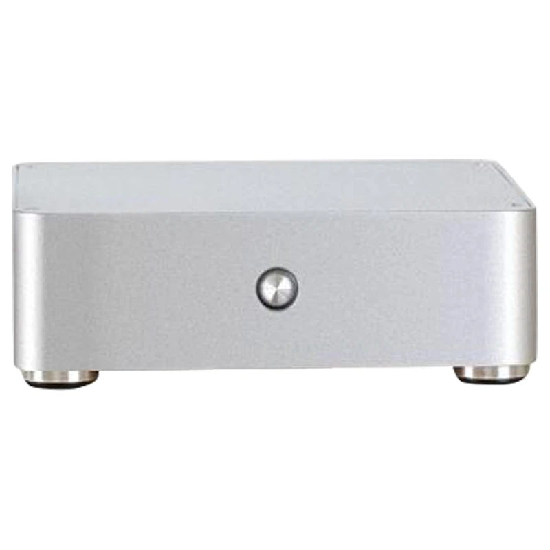 H60 шасси для HTPC компьютерный чехол Mini ITx o горизонтальный алюминиевый сплав