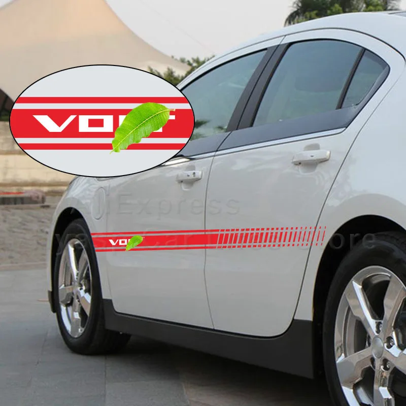 

2 шт., наклейки на боковые двери автомобиля Chevrolet Volt