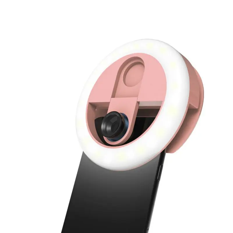 Универсальная светодиодная Кольцевая вспышка для селфи портативная лампа с 36