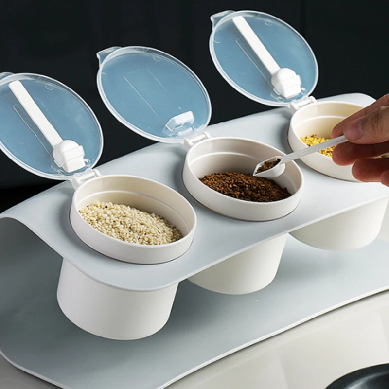 Стеллаж для приправ искусственная коробка емкость хранения кухонный инструмент