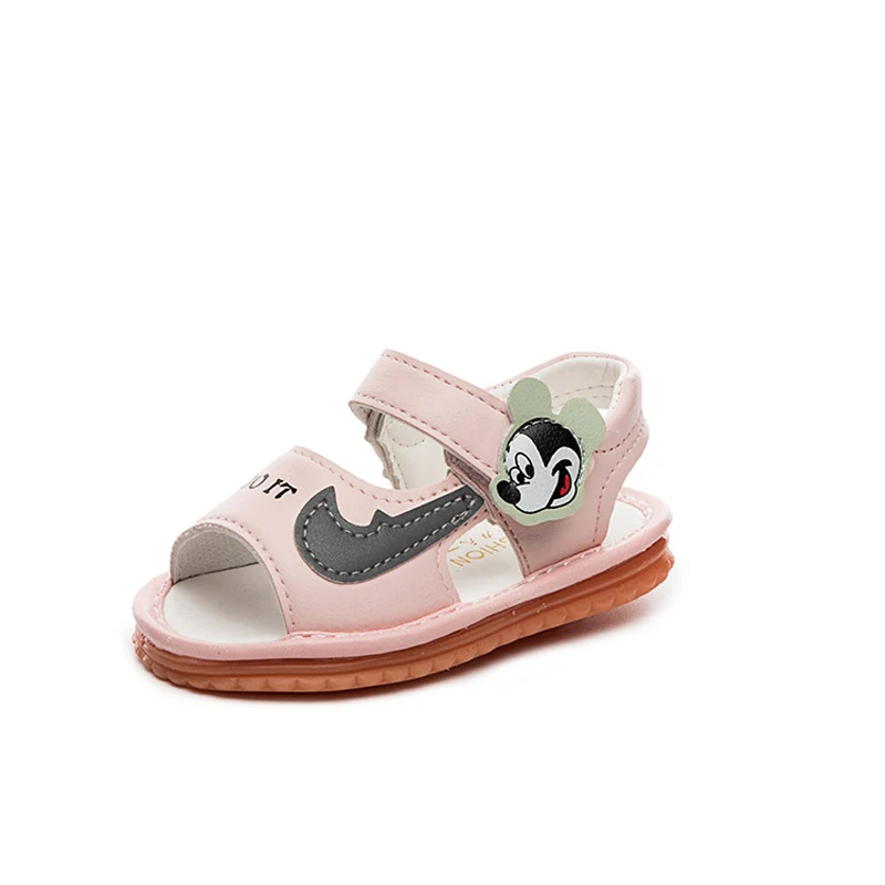 

Disney Fashion Cute Cartoon Micky Mouse Children Sandals Summer Lovely Soft Kids Sneakers High Quality Boys Gilrs Infant Tennis