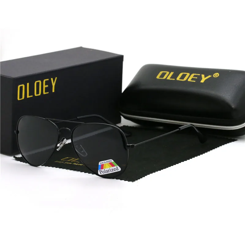 Авиационные солнцезащитные очки мужские высококачественные брендовые