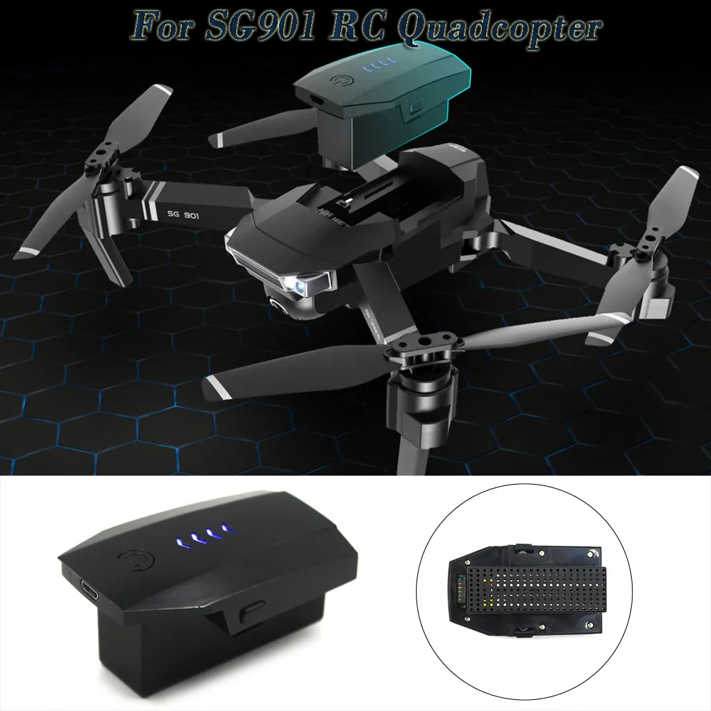 Дрон 4k dji spark refacciones1 шт. SG901 RC Квадрокоптер дрон запасные части 3,7 в 2200 мАч Lipo Batteryfpv дро дрон горячая распродажа