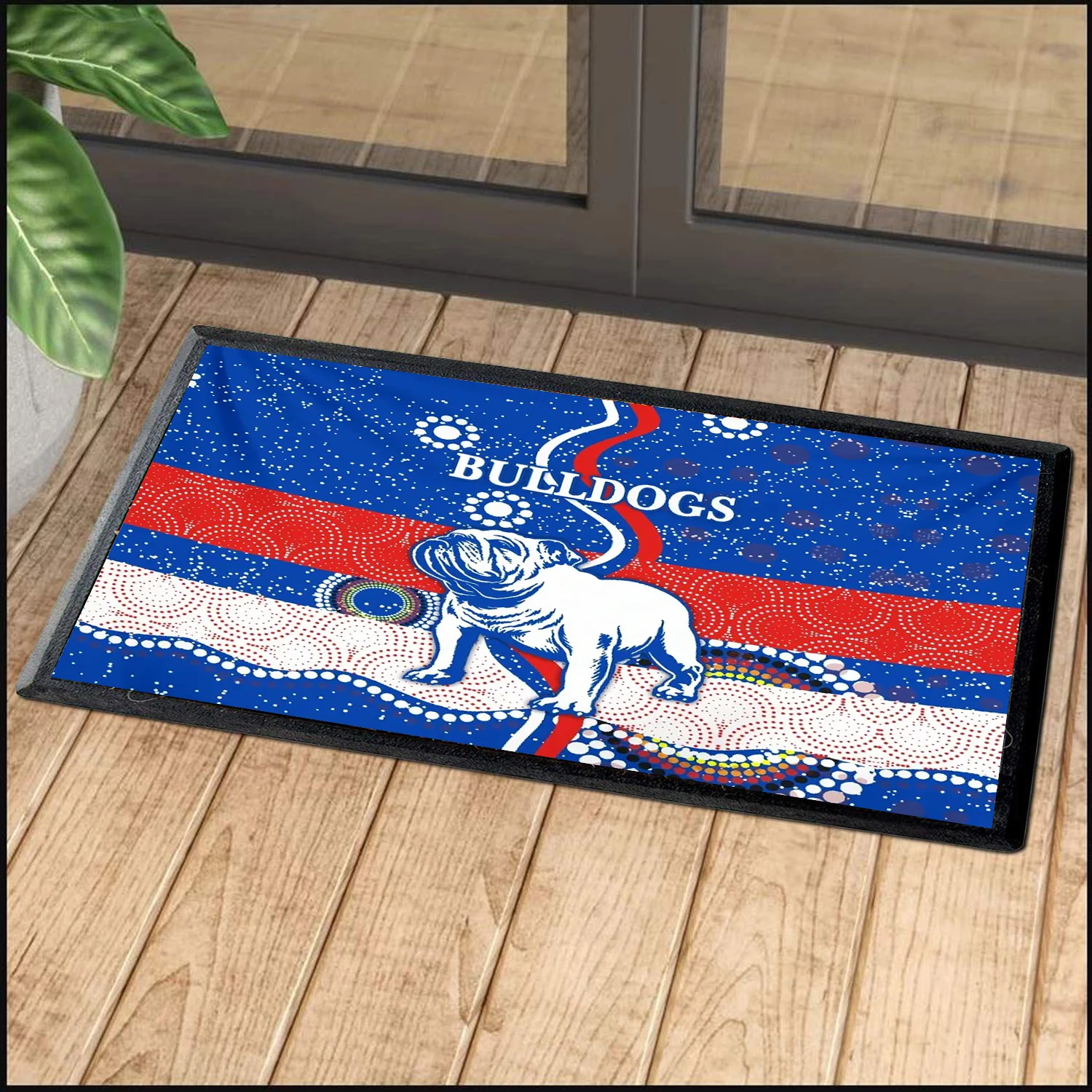 

Australia BULLDOGS 3D Print Door Mat Long Strip Bedroom Entrance Doormat Home Floor Decoration Living Room Carpet Bathroom-3