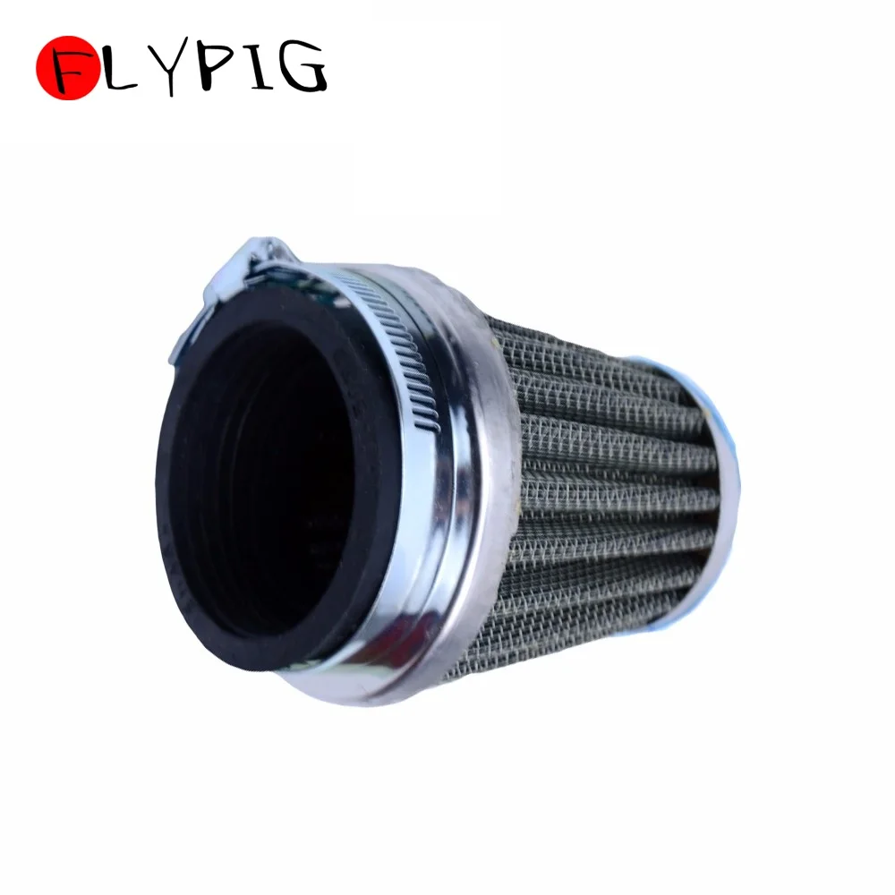 50 мм хромированный воздушный фильтр очиститель зажим-на гриб для Honda Yamaha KTM