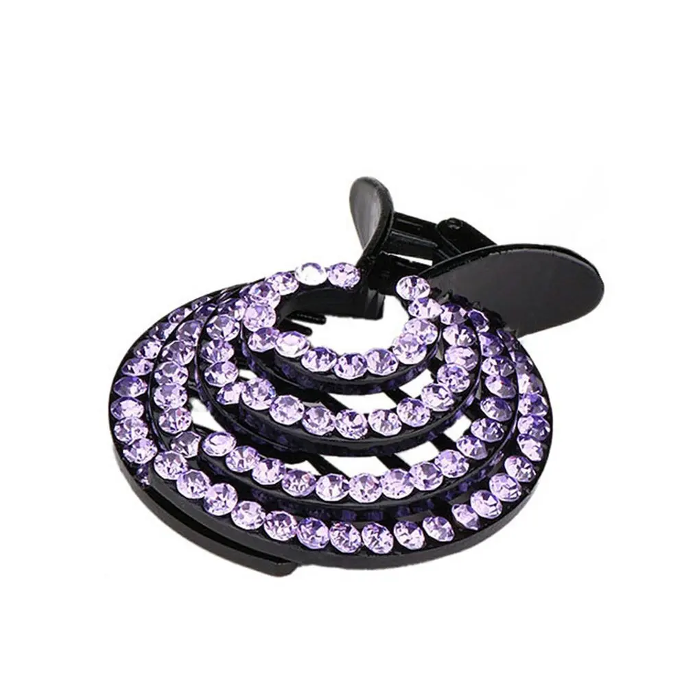 

Exquisite Hairpin Hair Clip Colorful Simulation Diamond Hairpin All-match Elegant Temperament Hair Decoration Crafts
