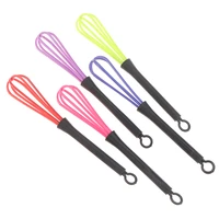 2pcs professional salon hairdressing dye cream whisk plastic hair color mixer barber stirrer hair styling tool salon accessories