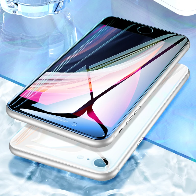 Изогнутая 3d пленка CHYI для iPhone SE 2020 защита экрана без пузырьков 4 7 дюйма полное