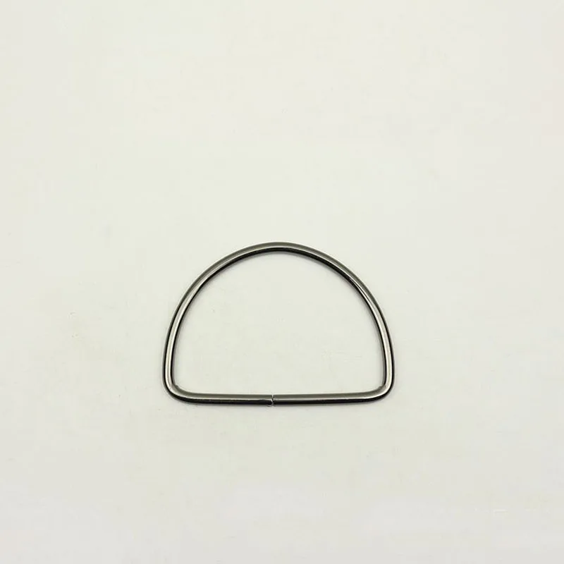 10Pcs Small D Ring Metal Bag Handles Buckles for Women Handbag Purse Harf Round Decoration Handle Connector DIY Bags Accessory