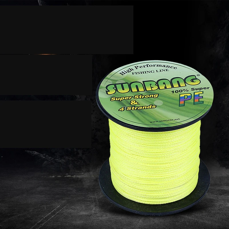 

YINGTOUMAN 4 Strands 500M PE Braided Fishing Line Saltwater Weave Carp Fishing Cord Pesca Wire Super Strong