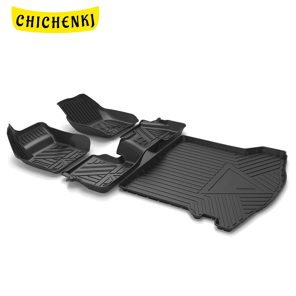 

For Ford Focus G3 2011-2017 Sedan Auto Car Cargo Liner All-Weather TPE Non-slip Trunk Mats Boot Tray Carpet Interior Accessories