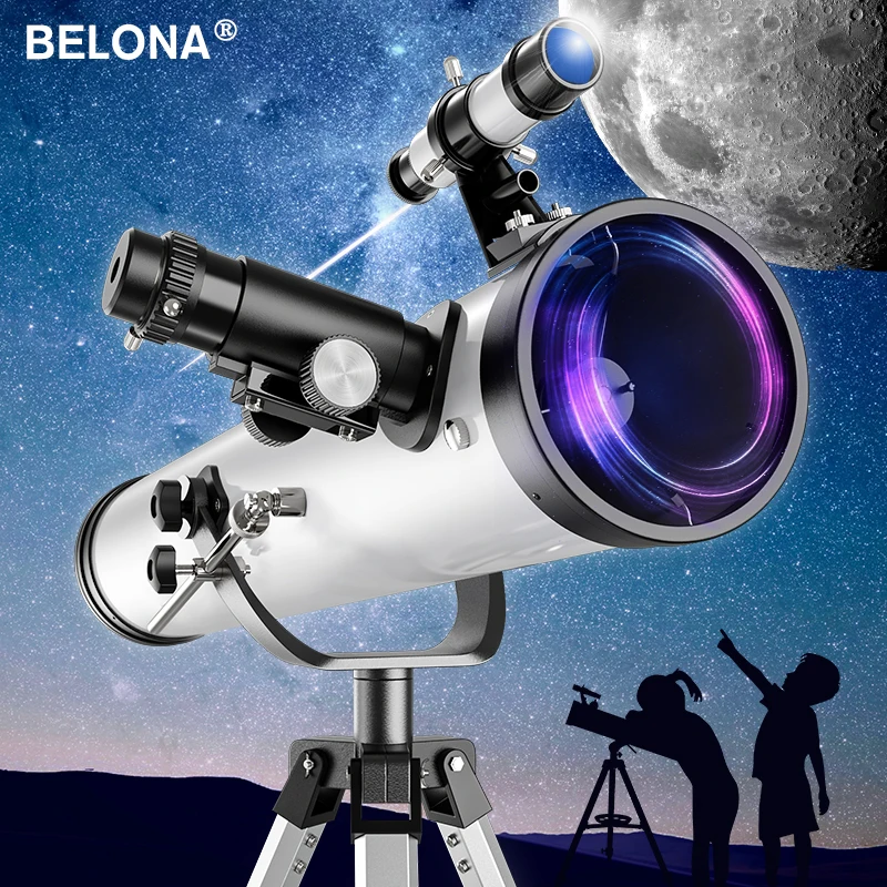 76700 светоотражающий Профессиональный астрономический телескоп Монокуляр 875X HD
