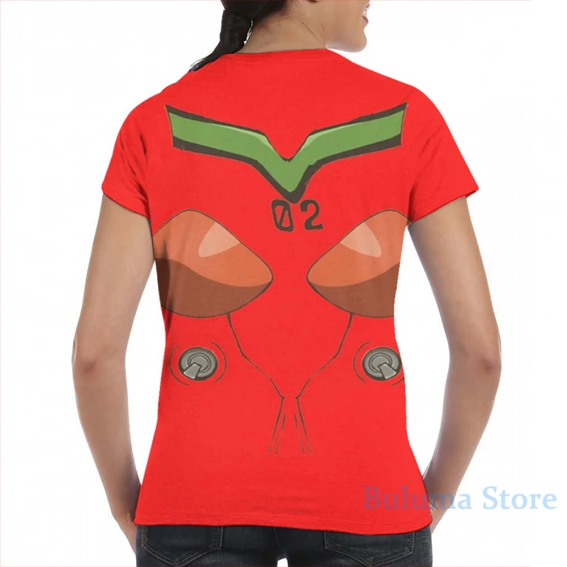 Asuka Langley Soryu Plugsuit 02 Мужская футболка женская с принтом модная для девочек топы