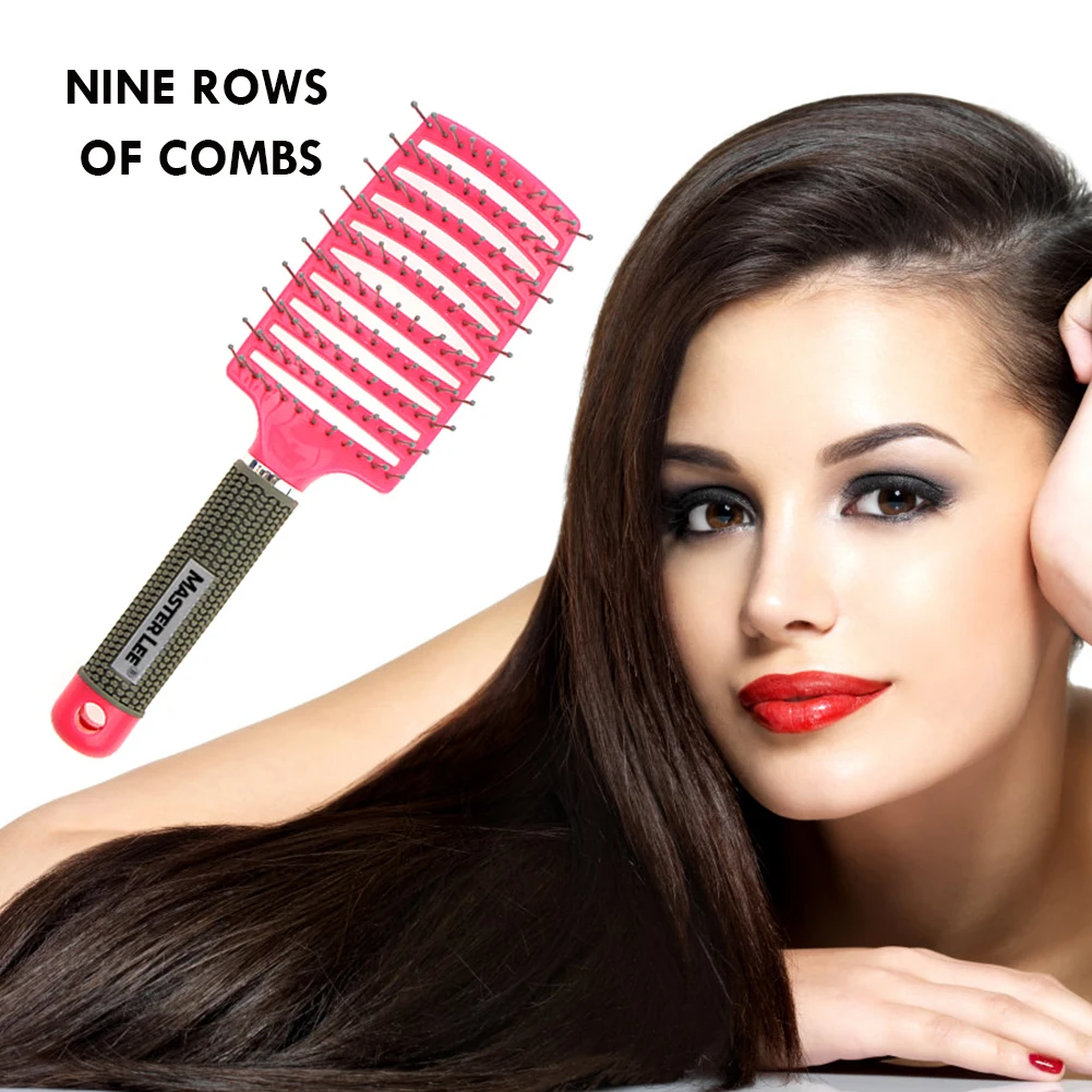 

Women Hair Brush Hairdressing Hairbrush Pro Scalp Massage Comb Salon Styling Hair Care Tool