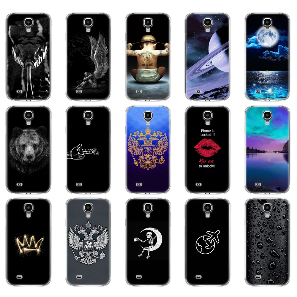 Case For Samsung Galaxy S4 I9500 TPU Silicon Soft Cover Phone Shell Funda Hoesje Protective Back | Мобильные телефоны и