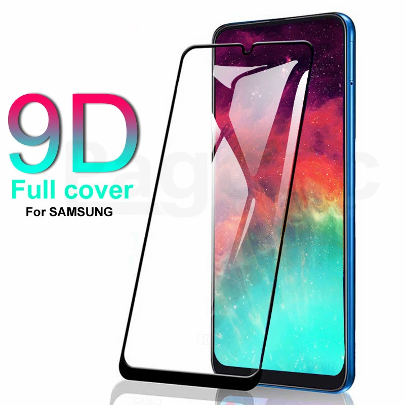 

HD Clear Glass For Samsung Galaxy A10 A20 A30 A40 A50 A70 A80 A50S A30S Full Cover Screen Tempered Protector Glass Phone Film