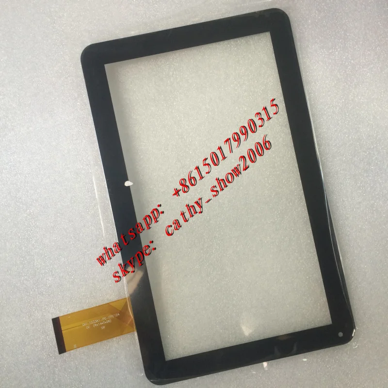 Черный Новый 10 1 &quotдюймовый DH 1033A1 PG FPC124 сенсорный экран Сенсорная панель