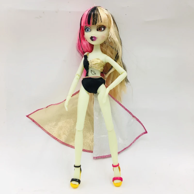 E 3D глаза модная фигурка BratzDoll Волшебная девочка и красивая одежда нарядная игрушка лучший подарок - Цвет: E