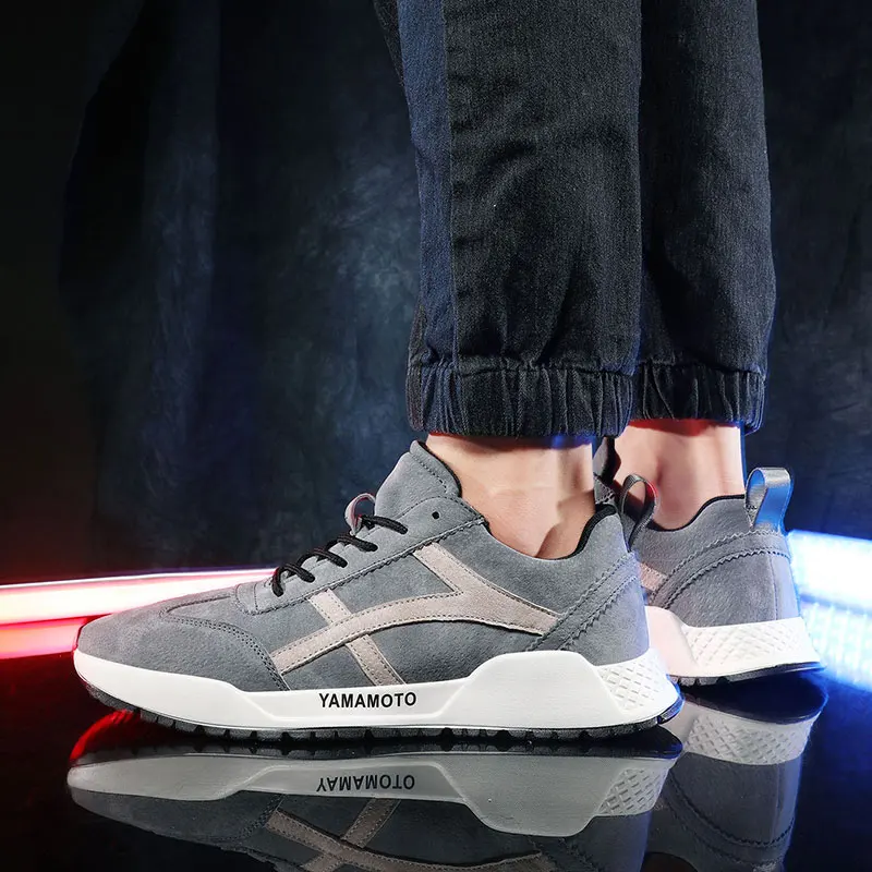 

white trainers chunky fashion sneakers sport mens high summer walking vintage casual panske shoes adidasi platform korean mesh