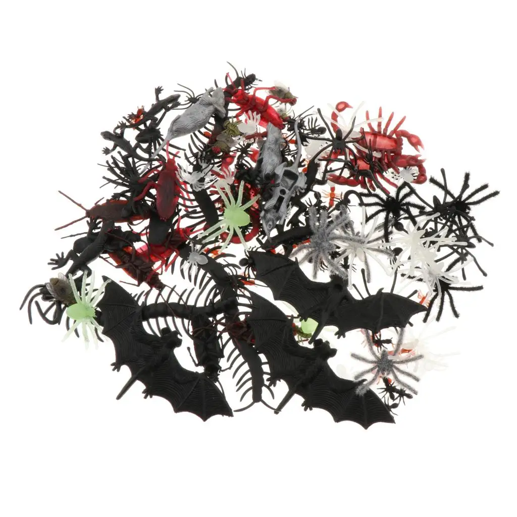 Пластиковые насекомые в виде насекомых 44/150 шт. | Игрушки и хобби