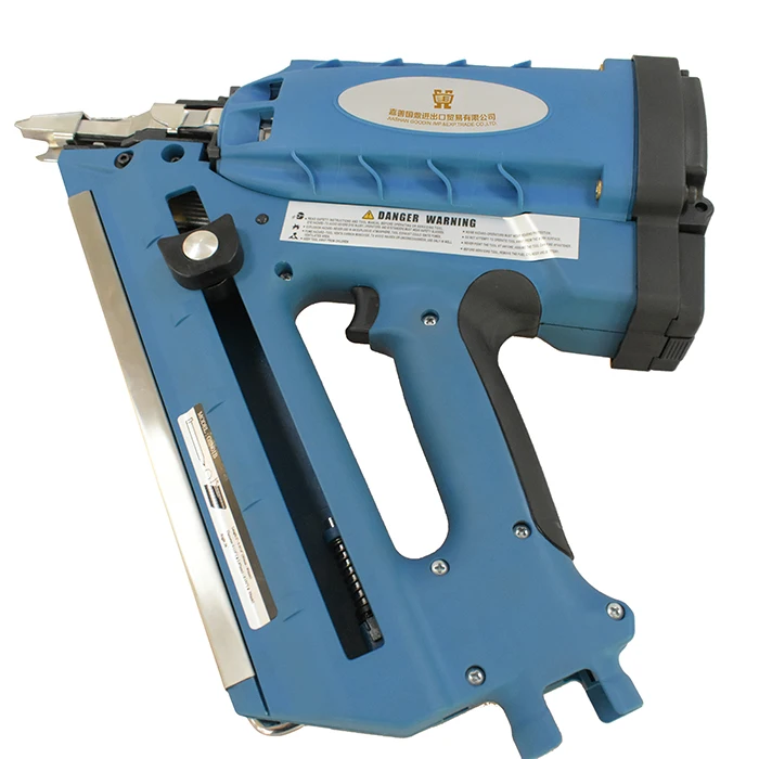 

Portable Cordless Non Pneumatic Factory Supply Li-ion Battery Cordless Gas Nailer Hot Sale GSN90 Concrete Gas Nail Gun