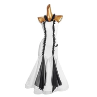 white standard ballroom dress women waltz dress sleeveless modern dance performance dress dance costumes flamenco dress