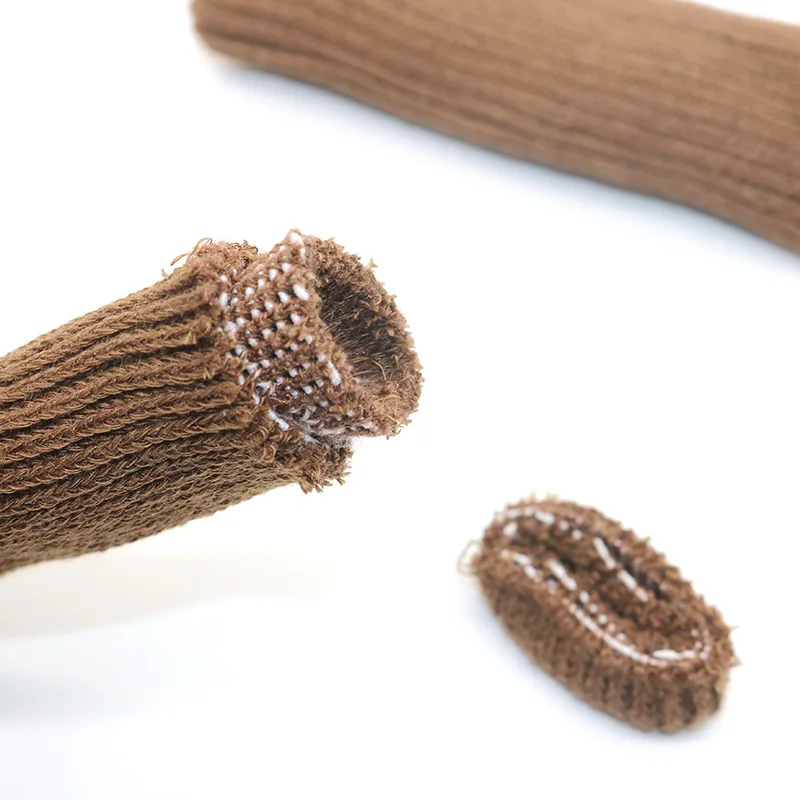 Трикотажная Женская Защитная крышка для ножек стола защитный чехол стула