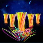 Светящиеся неоновые палочки-браслеты, празднисветильник светящиеся палочки, 50100 шт.