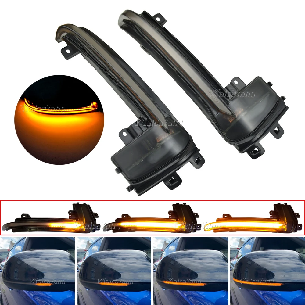 Сторона боковое зеркало индикатор динамический сигнал поворота светодиодный