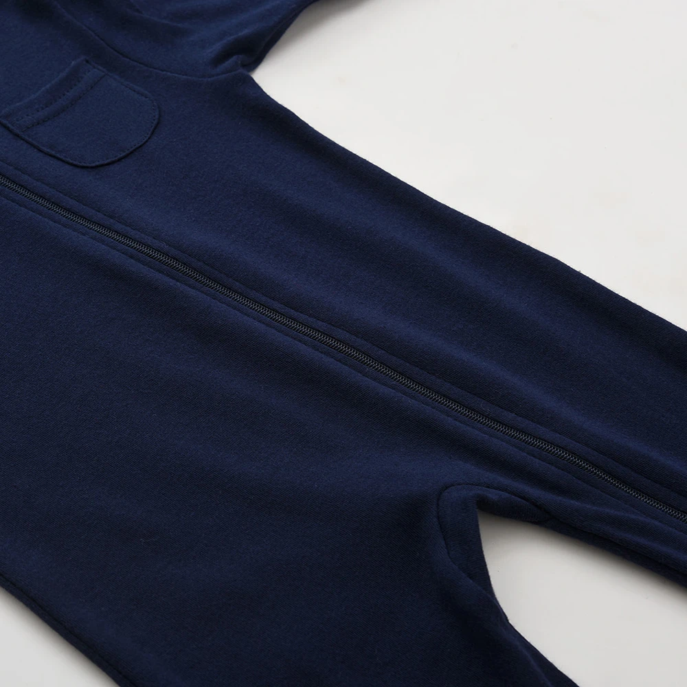 100% хлопковая одежда для новорожденных однотонный комбинезон Комбинезоны на