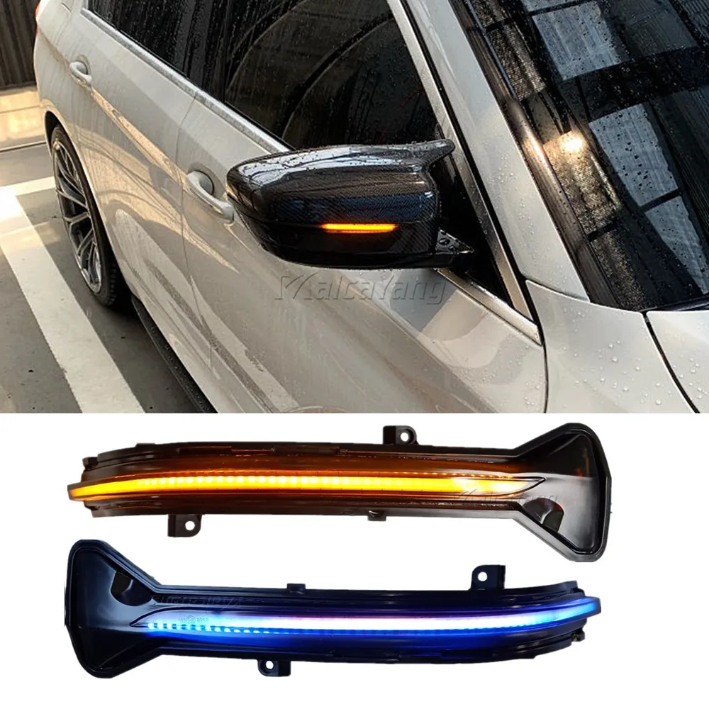 

Car LED Turn Signal Light For BMW G38 G12 G20 G30 G31 G32 G14 G15 G16 G11 G12 M5 F90 5 6 7 8 3 Series 2016 2019 Dynamic Blinker