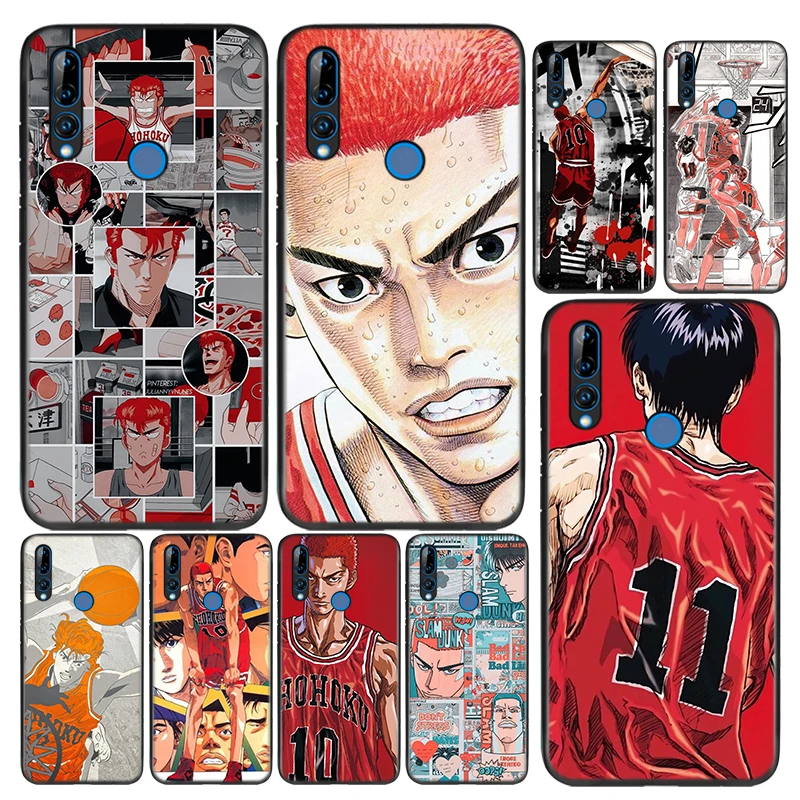 

Silicone Cover Anime Slam Dunk For Huawei Honor 9 9X 9N 8S 8C 8X 8A V9 8 7S 7A 7C Pro lite Prime Play 3E Phone Case