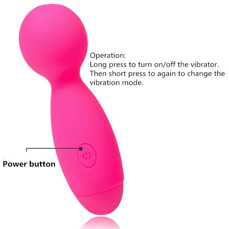Powerful Clit Vibrator For Woman Huge AV Magic Wand Personal Body Massage Clitoral Stimulator Big Head Erotic Sex Toys | Красота и