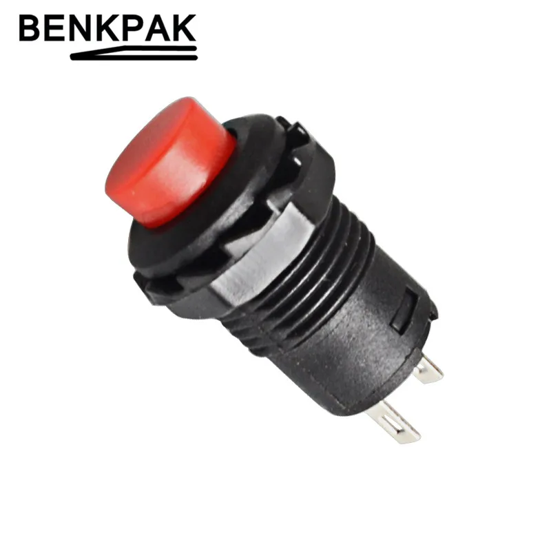 30 шт. 12 мм самовозвращающийся Мгновенный кнопочный переключатель красный желтый