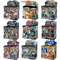 360324pcs pokemon cards toys spanishfrenchenglish trading card game sun moon chilling reign evolving skies collection box