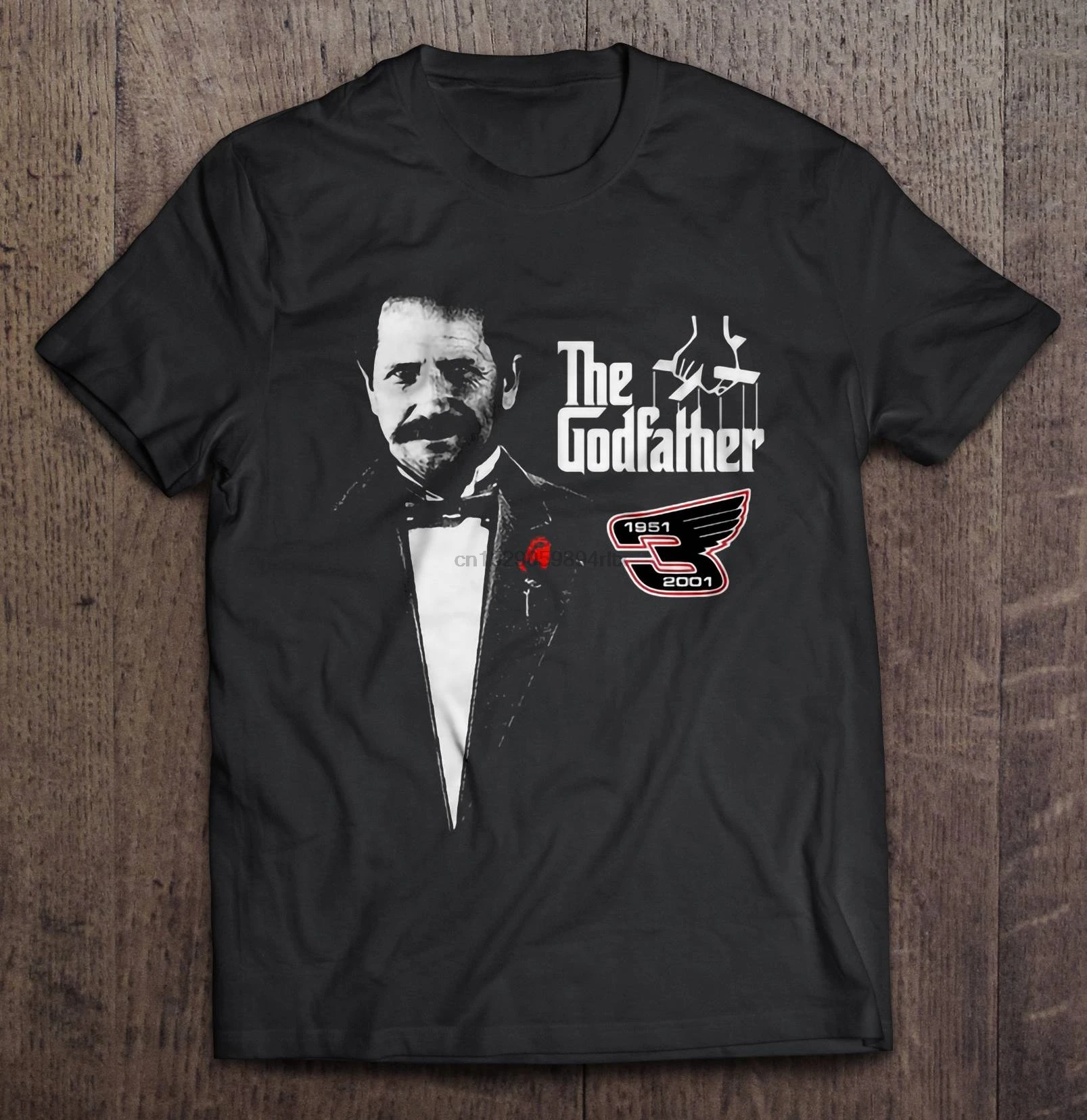 Мужская забавная Футболка модная футболка Крестный отец Дейл эрнхард 1951 2001