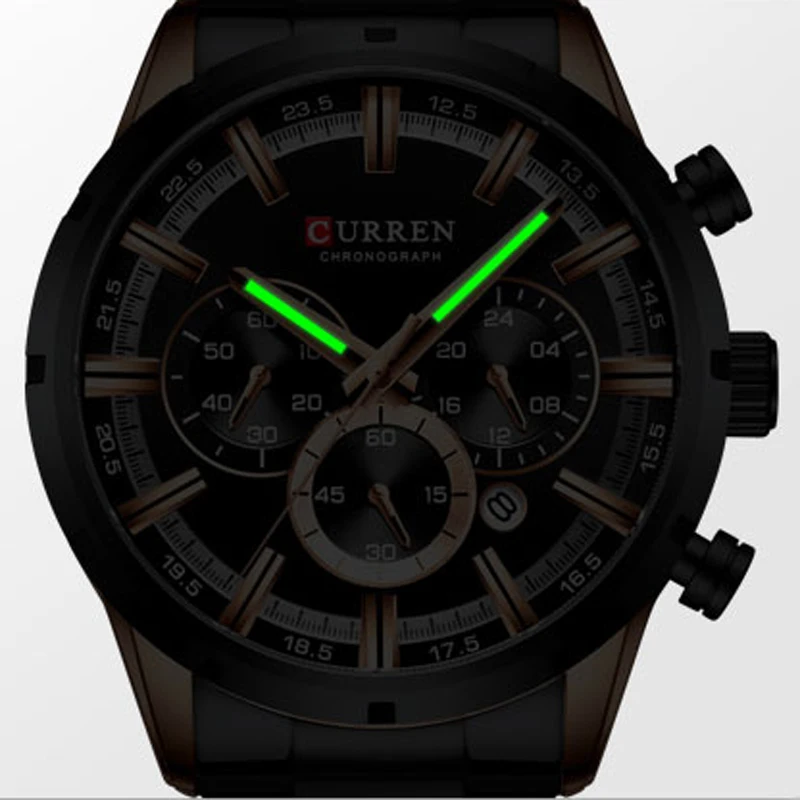 

New CURREN Men Watches Classic Aesthetic Design Watch Sport Waterproof Stainless Wristwatch Male Quartz Relogio Masculino