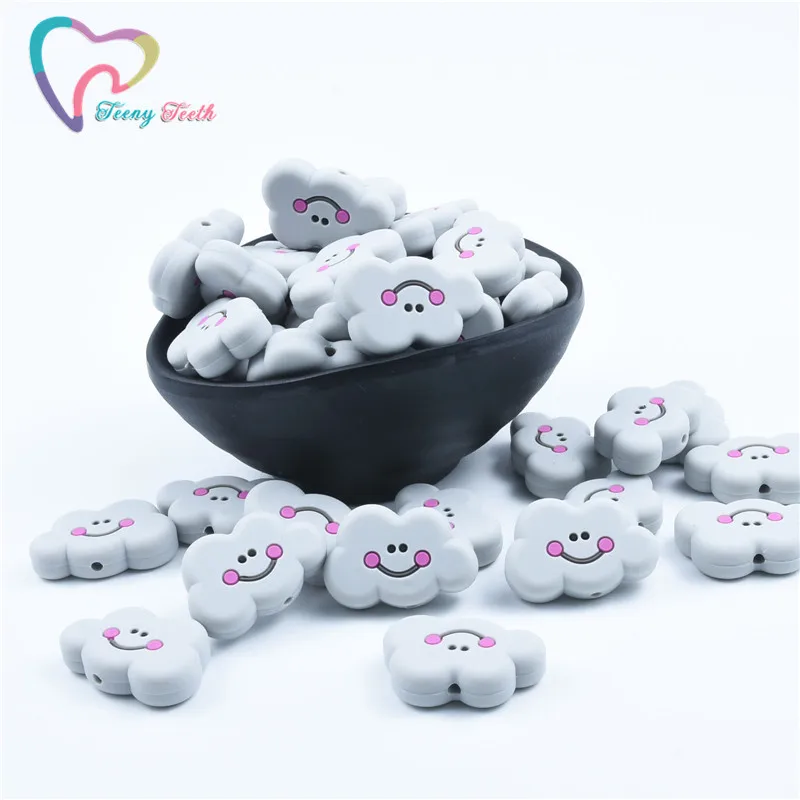 10 шт. силиконовые бусины в форме облака | Украшения и аксессуары