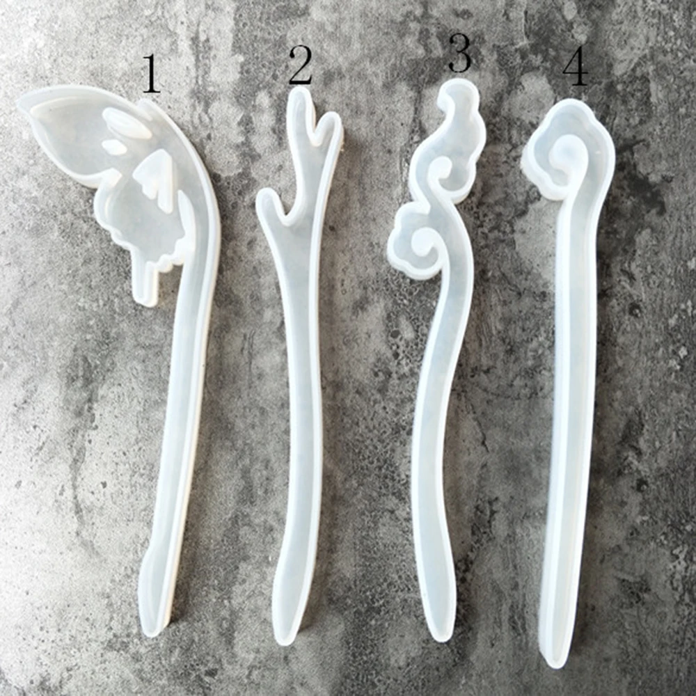 Новинка 2020 прозрачная Шпилька силиконовая форма ювелирное изделие в виде