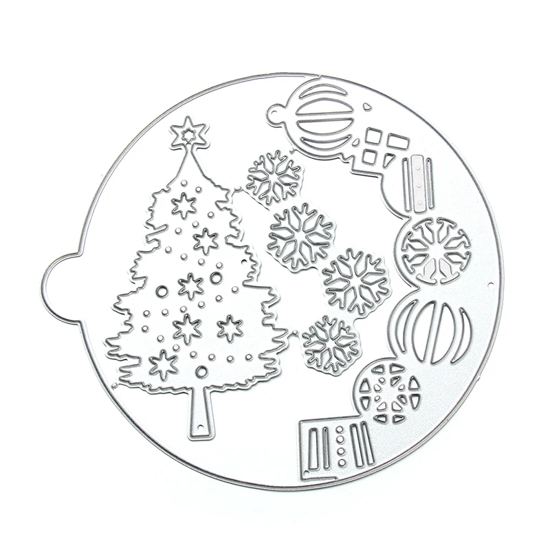 Углерода Сталь металлическое ремесло/заснеженных деревьев Бумага под давлением