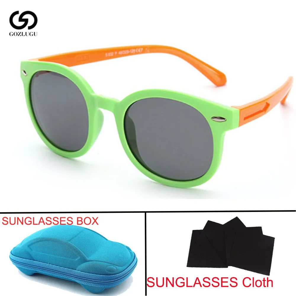 Солнцезащитные очки для мальчиков и девочек Поляризационные детские