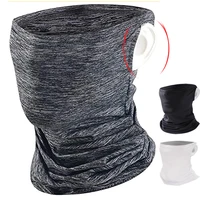 cotton neck gaiter bandana scarf ear loops uv protection cycling face mask anti dust sunscreen motorcycle headwear face masks