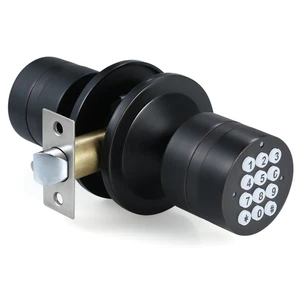 Дверной замок со смарт-паролем, модель Turbo Electronics, бытовой деревянный дверной замок, легко устанавливается