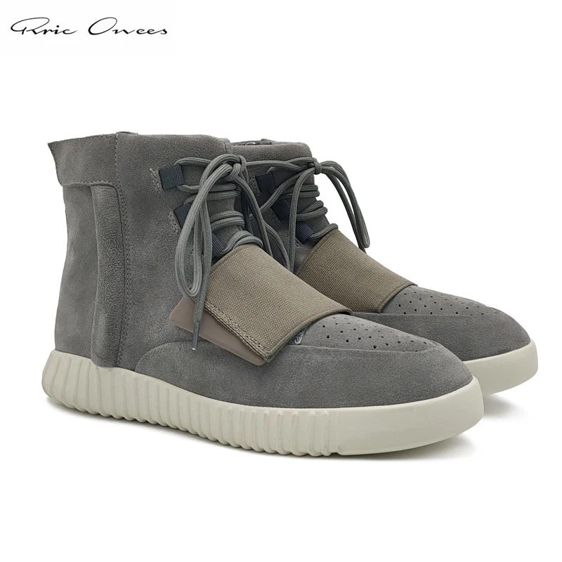 

High Street Brand RO Sneakers Men's Velvet Warm Shoes Rric Owens Women Casual Sneaker Thick Bottom Board Shoes Couple Shoes