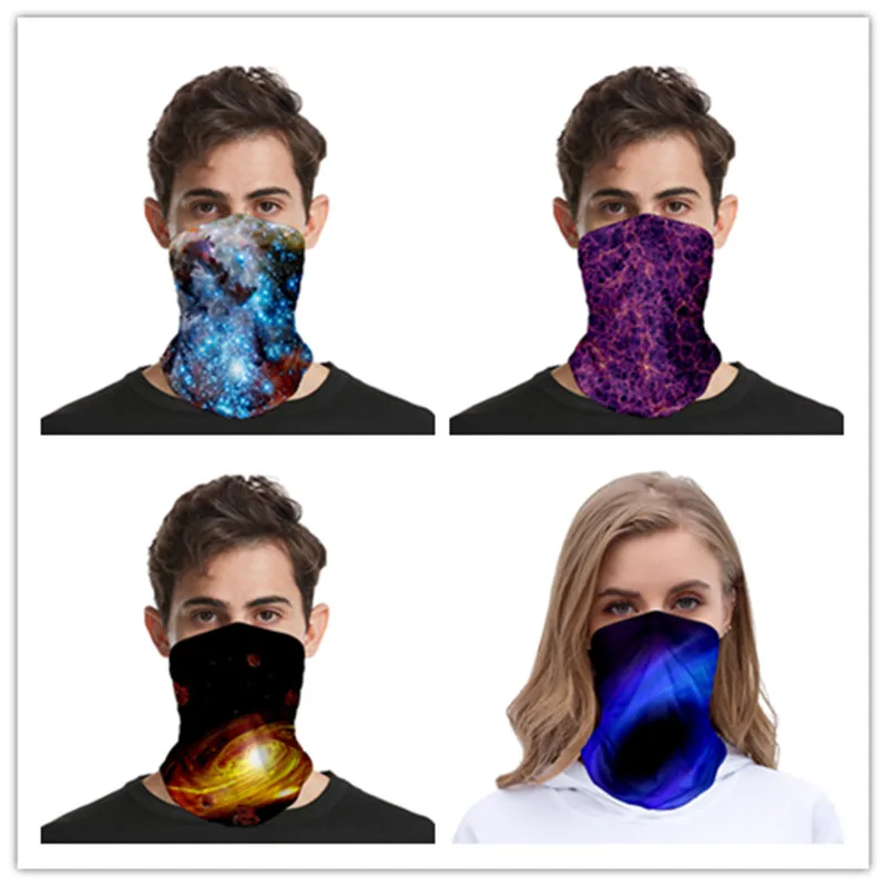 

Outdoor Sport Hiking Scarves Magic Scarf Windproof Cycling Scarf UV Protection Face Mask 40 Style Unisex Hiking Magic Scarf