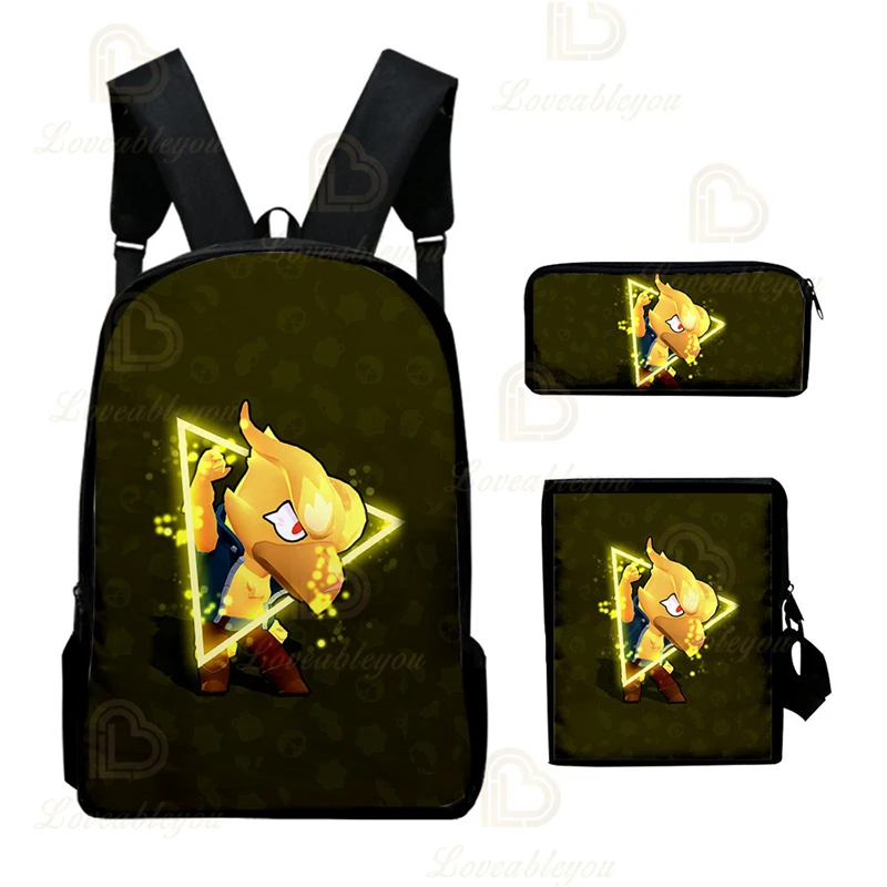 Школьные ранцы для мальчиков и девочек комплект из рюкзака сумки подростков с 3D